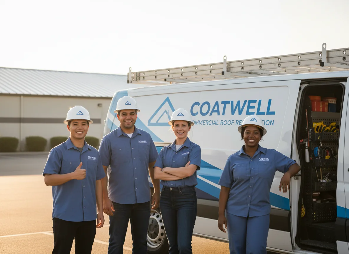 Commercial roof coating company in Colmesneil, TX